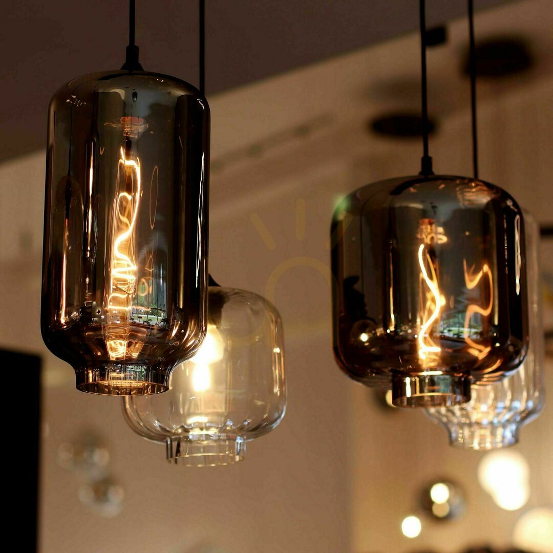 Zobrazit Lustr s.luce Velo černý 5ramenný skleněný LED do jídelny 160 cm Lustr s.luce Velo černý 5ramenný skleněný LED do jídelny 160 cm