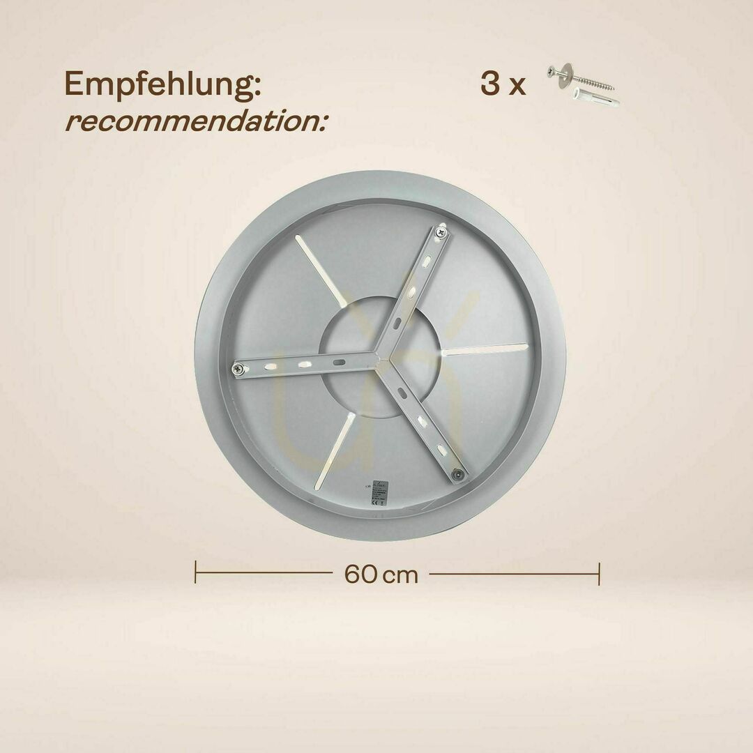 Pohled Lustr s.luce Velo 5x E27 sklo transparentní Ø 60 cm Lustr s.luce Velo 5x E27 sklo transparentní Ø 60 cm