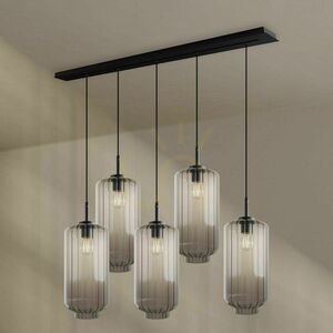 Lustr s.luce Velo 5x E27 sklo transparentní Ø18 cm, stmívatelný 4 Lustr s.luce Velo 5x E27 sklo transparentní Ø18 cm, stmívatelný small 4
