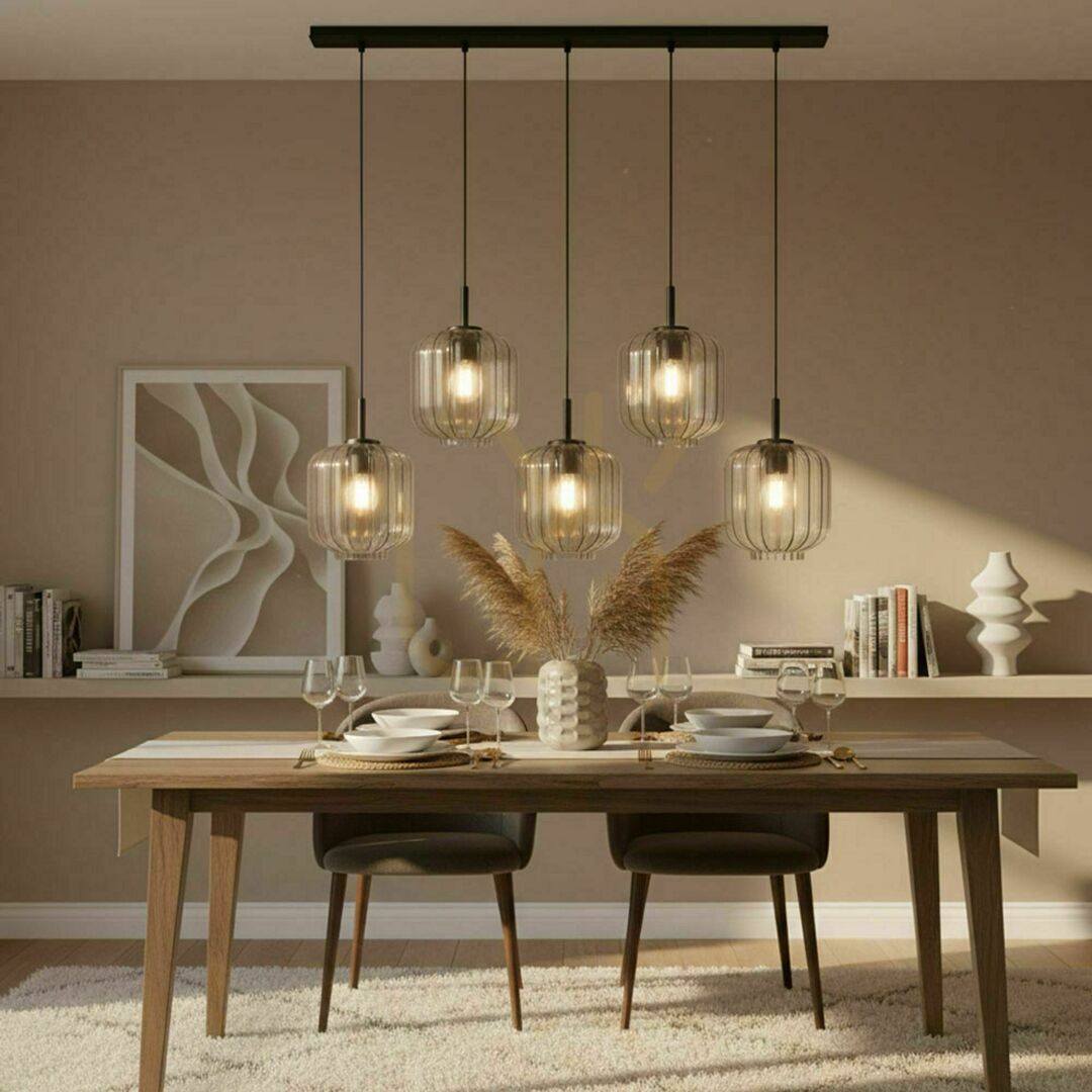 Pohled Lustr s.luce Velo 5x E27 bílý sklo kov Ø20 cm Lustr s.luce Velo 5x E27 bílý sklo kov Ø20 cm