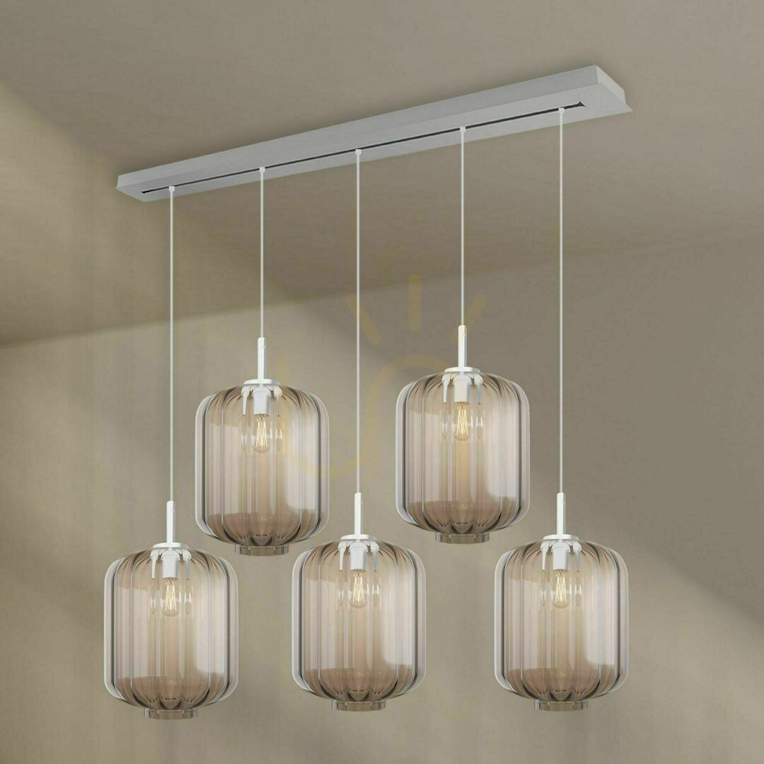 Zobrazit Lustr s.luce Velo 5ramenný vícebarevný Ø 25 cm 150 cm Lustr s.luce Velo 5ramenný vícebarevný Ø 25 cm 150 cm
