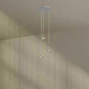 Závěsné LED svítidlo s.luce Santa Air, bílé, 3 světla, Ø 40 cm small 2