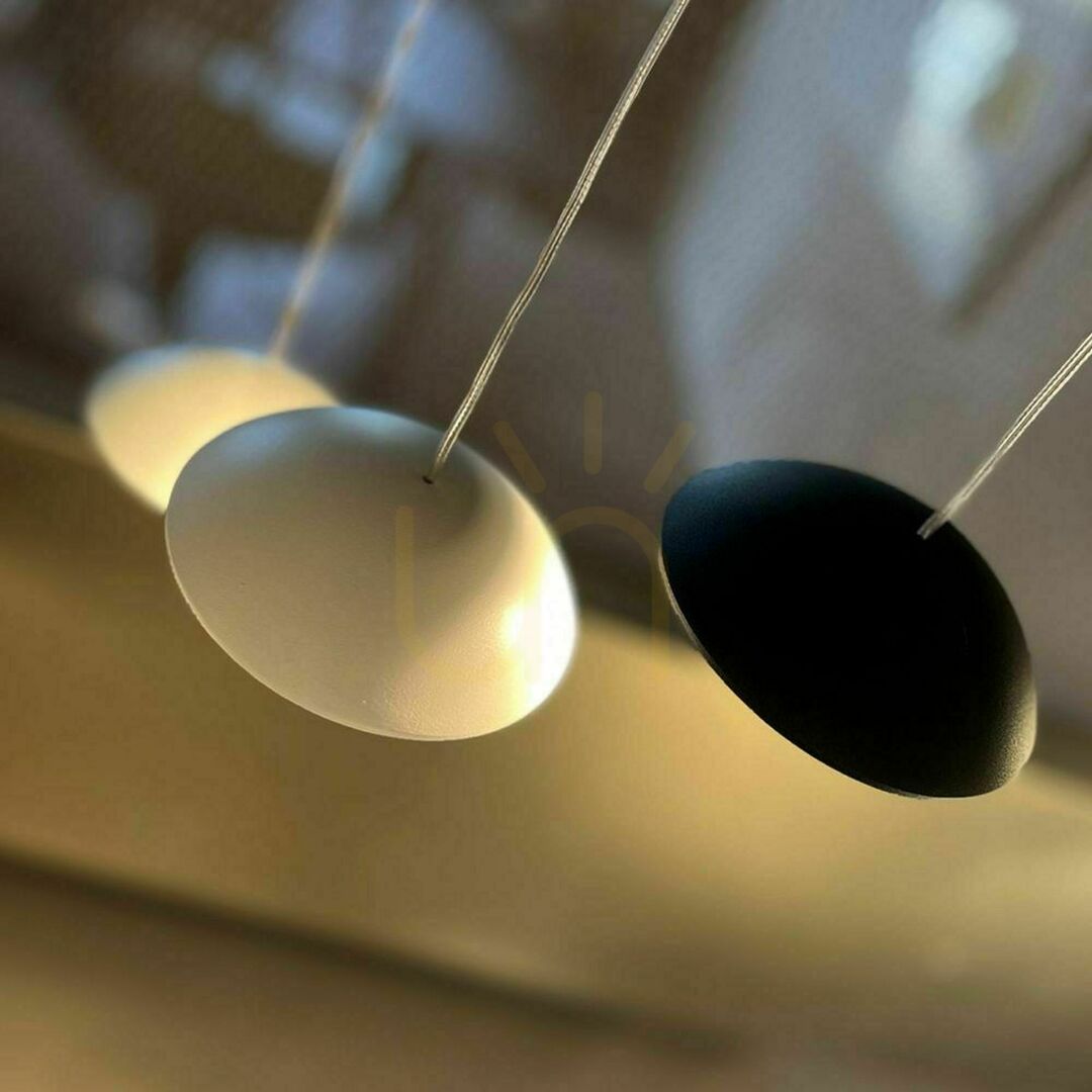 Kontrola Závěsné LED svítidlo s.luce Santa Air 3 černé Ø 40 cm, stmívatelné Závěsné LED svítidlo s.luce Santa Air 3 černé Ø 40 cm, stmívatelné