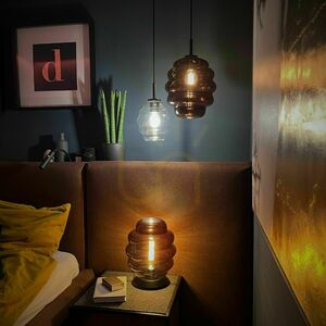 Stolní lampa s.luce Velo černá skleněná E27 stmívatelná 31 cm 2 Stolní lampa s.luce Velo černá skleněná E27 stmívatelná 31 cm small 2
