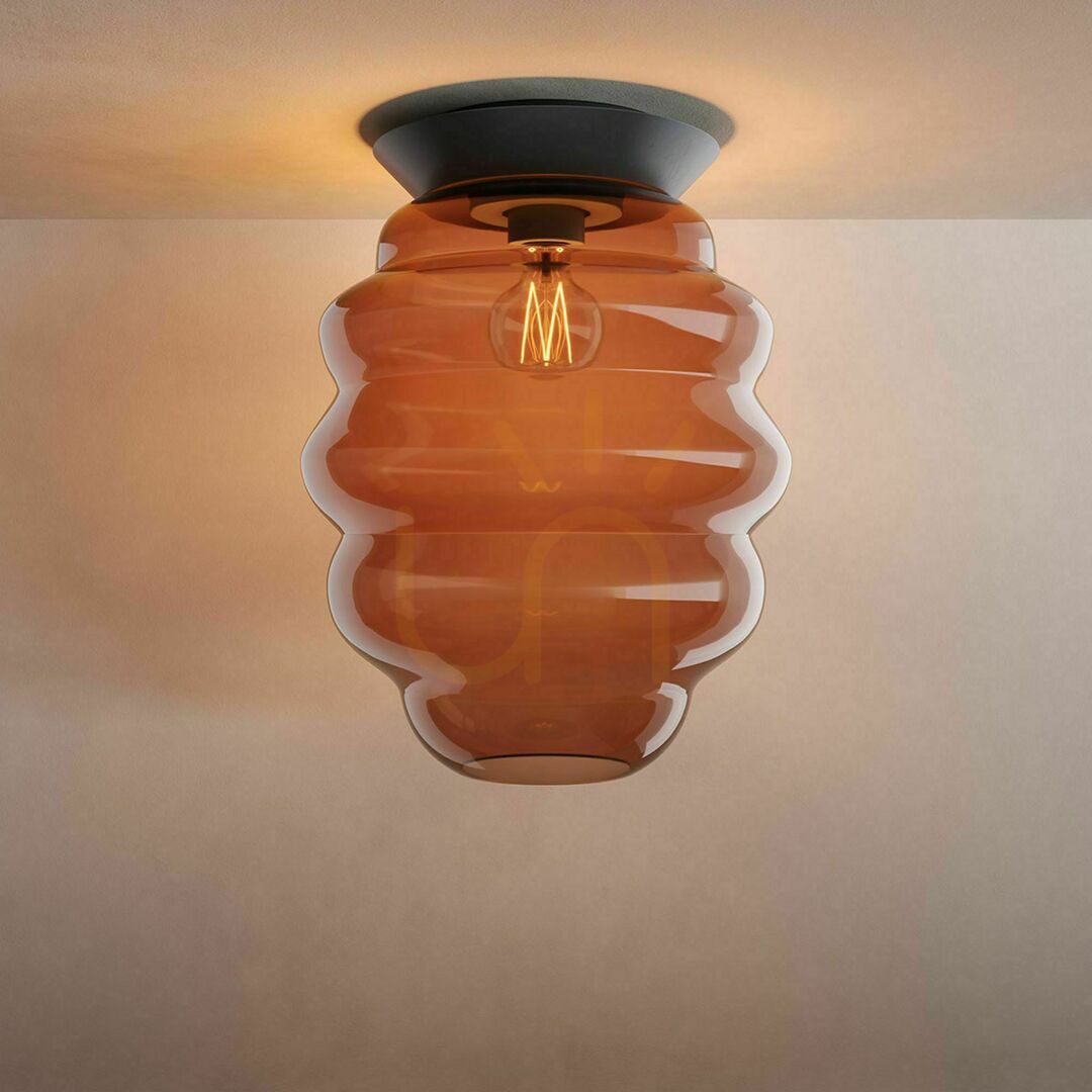 Zobrazit Přisazené stropní svítidlo s.luce Echos sklo průhledné E27 25 cm Přisazené stropní svítidlo s.luce Echos sklo průhledné E27 25 cm