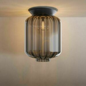 Přisazené stropní svítidlo s.luce Velo hnědé sklo E27 Ø 25 cm small 10