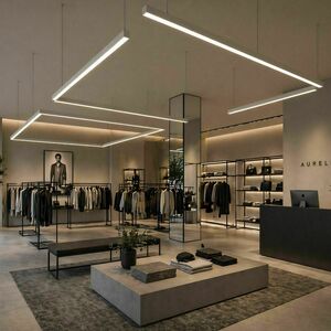 Lineární závěsné LED svítidlo s.luce Oris XL 200 cm bílé 4000 K small 16