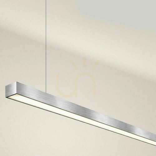 Kontrola Závěsné LED svítidlo s.luce Oris XL stříbrné 4000 K 160 W