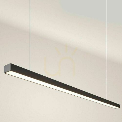 Kontrola Závěsné LED svítidlo s.luce Oris XL černé 4000 K