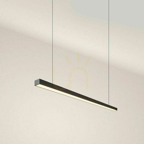 Kontrola Závěsné LED svítidlo s.luce Oris Linear černé 2700 K