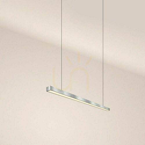 Kontrola Závěsné LED svítidlo s.luce Oris Linear stříbrné 2700 K 48 W 120 cm