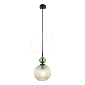 Závěsné svítidlo Sophia Big Green Cognac 1 Xe27 small 6
