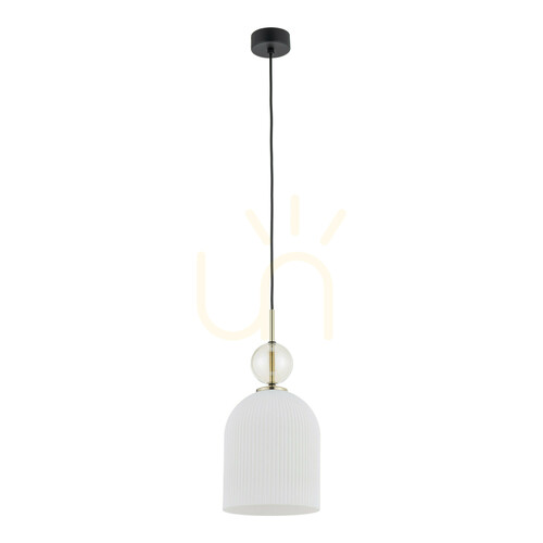 Kontrola Závěsné svítidlo Sophia Big Cognac White 1 Xe27