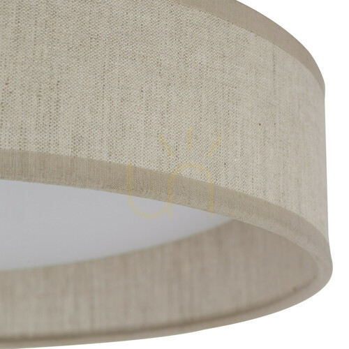 Kontrola LED stropní svítidlo TK-Lighting DEMI LEN 11856, béžové, Ø30 cm, CCT