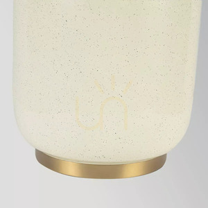 Stolní lampa Crosby – 1 světelný zdroj – kartáčované zlato od Elstead small 4
