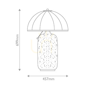 Stolní lampa Crosby – 1 světelný zdroj – kartáčované zlato od Elstead small 5