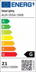 Nástěnné svítidlo LED Issa – 3 světelné zdroje – kartáčované zlato Elstead small 4