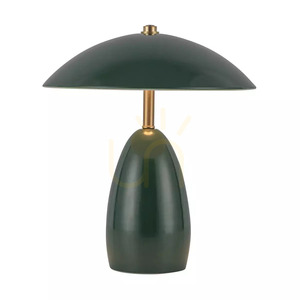 Bezdrátová LED stolní lampa Poppy – tmavě zelená od Elstead 2 Bezdrátová LED stolní lampa Poppy – tmavě zelená od Elstead small 2
