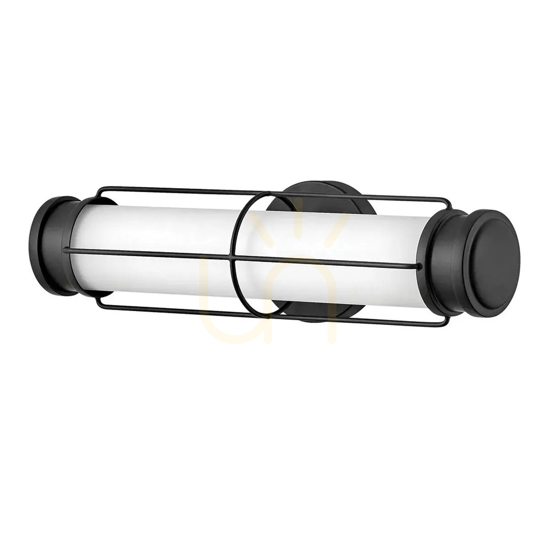 Pohled Malé LED nástěnné svítidlo Saylor – Elstead, matná černá Malé LED nástěnné svítidlo Saylor – Elstead, matná černá