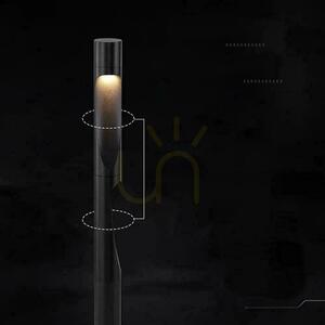 Zahradní sloupkové svítidlo V-TAC VT-120008, černé, 80 cm, LED CREE 11 W, 3000 K, 1220 lm, IP65, 6letá záruka small 1