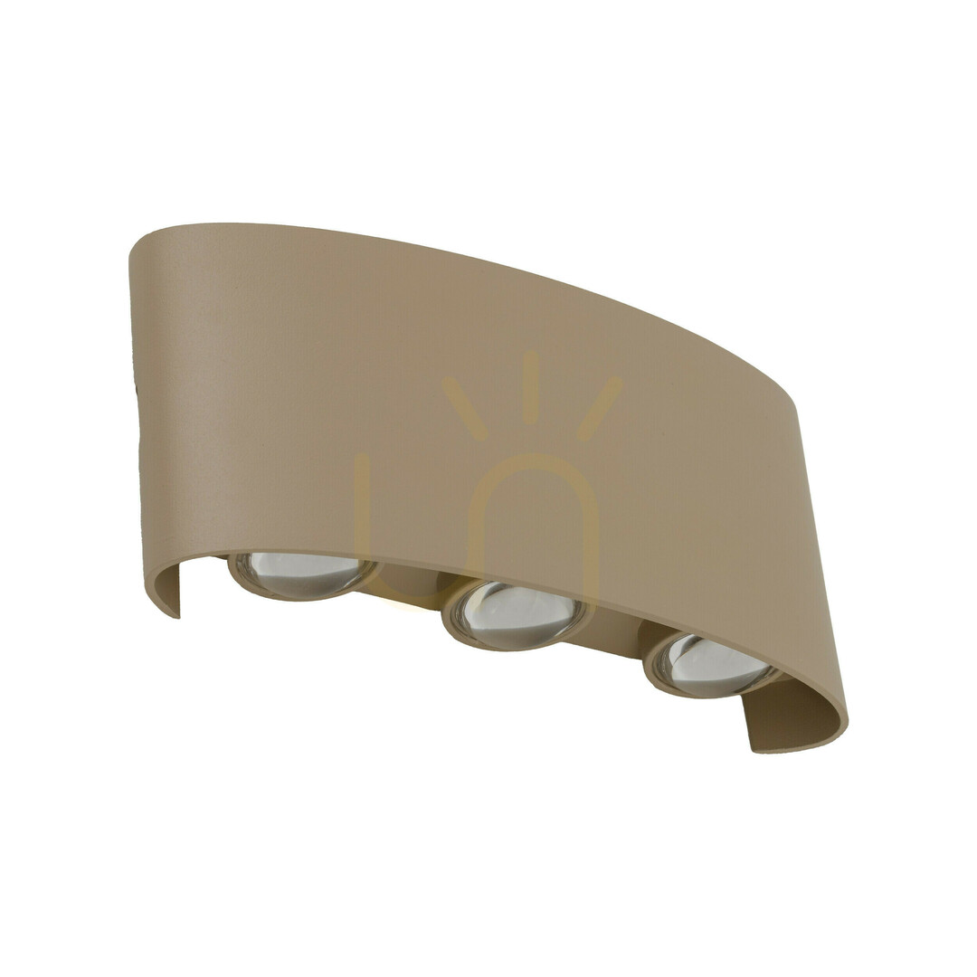 Nástěnné LED svítidlo Arrow Beige, IP54