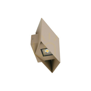 Nástěnné svítidlo Cube Beige s LED diodami, krytí IP54 small 3