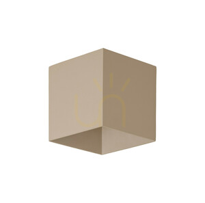 Nástěnné svítidlo Cube Beige s LED diodami, krytí IP54 small 0