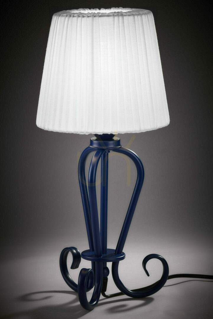 Náhled Stolní lampa Jupiter ELPIS 2191, tmavě modrá, E27 Stolní lampa Jupiter ELPIS 2191, tmavě modrá, E27