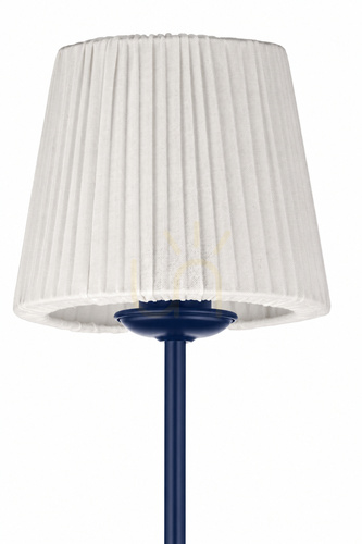 Kontrola Stojací lampa Jupiter MILO 2198, tmavě modrá, E27