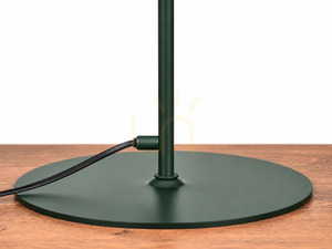 Stojací lampa Jupiter MILO 2199, tmavě zelená, E27 small 2