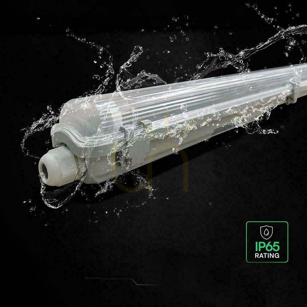 Náhled Hermetické LED svítidlo V-TAC pro 1 zářivku o délce 150 cm, IP65, PC+ABS, VT-121001 Hermetické LED svítidlo V-TAC pro 1 zářivku o délce 150 cm, IP65, PC+ABS, VT-121001