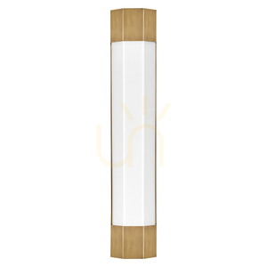 Velké nástěnné svítidlo LED Facet 61 cm - Klasická mosaz Quintiesse small 2