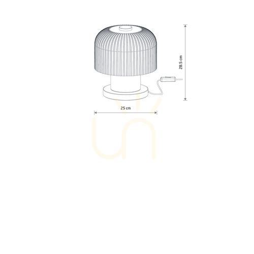 Kontrola Stolní lampa BLOMMA 12377 od Nowodvorskiho