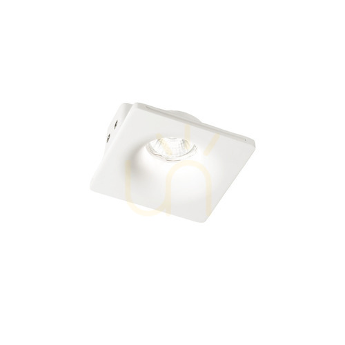 Kontrola Zapuštěné svítidlo Ideal Lux Zephyr 150284 bílé sádrové GU10 12 cm