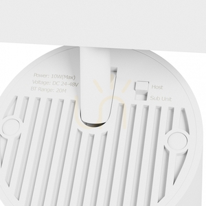 Černý reproduktor Bluetooth 5.4 pro 48V magnetickou lištu small 6