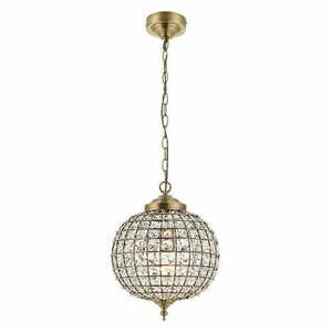Závěsné svítidlo Endon Tanaro mosazné sklo E27 small 0