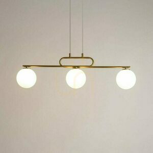 Závěsné svítidlo Sigma Tes 3 zlaté 3xG9 85 cm SKU 33633 small 1