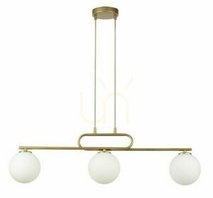 Závěsné svítidlo Sigma Tes 3 zlaté 3xG9 85 cm SKU 33633 small 0