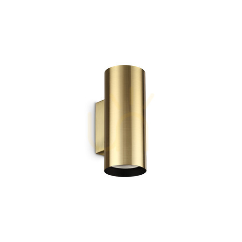 Kontrola Nástěnné svítidlo Ideallux LOOK 369990 mosazné 2x GU10 15 cm
