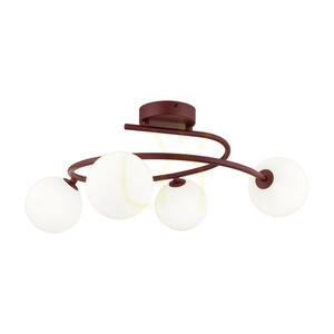 Stropní svítidlo Ilsa Burgund 4 × Xg9 small 6