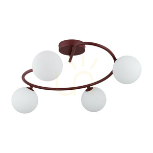 Stropní svítidlo Ilsa Burgund 4 × Xg9 small 7