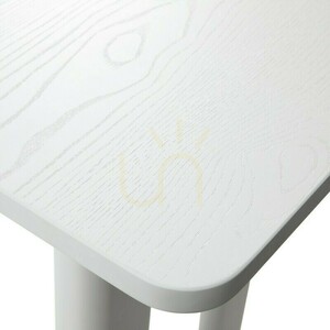 Psací stůl/konzole RICHI 120 cm, bílá, s prvky Nova Nook Curves small 6
