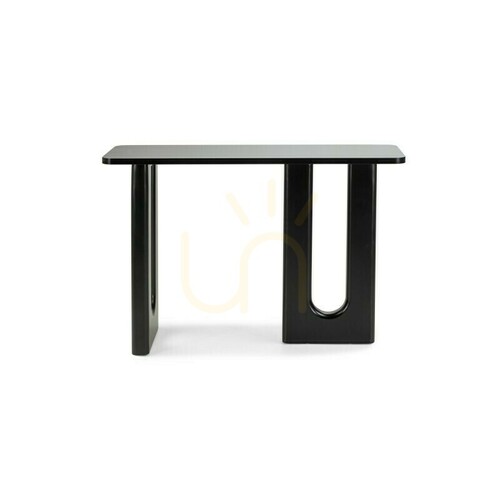 Kontrola Psací stůl/konzole RICHI 120 cm, černý, s oblouky Nova Nook