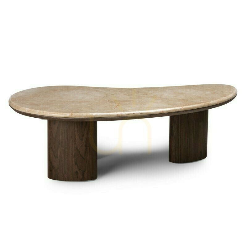 Zobrazit Konferenční stolek ELLE, 110 cm, tmavý ořech/mramor Nova Nook Konferenční stolek ELLE, 110 cm, tmavý ořech/mramor Nova Nook