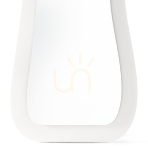 Podlahové zrcadlo CELLO s LED osvětlením, 63 × 160 cm, nepravidelného tvaru, bílé, Nova Nook 4 Podlahové zrcadlo CELLO s LED osvětlením, 63 × 160 cm, nepravidelného tvaru, bílé, Nova Nook small 4