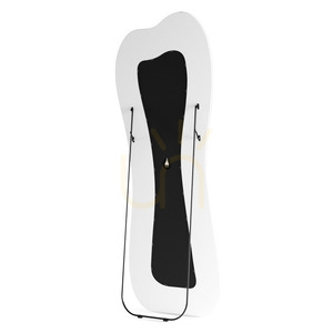 Podlahové zrcadlo CELLO s LED osvětlením, 63 × 160 cm, nepravidelného tvaru, bílé, Nova Nook 6 Podlahové zrcadlo CELLO s LED osvětlením, 63 × 160 cm, nepravidelného tvaru, bílé, Nova Nook small 6