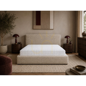Čalouněná postel SEMPLICE s úložným prostorem – 180 × 200 – GAVA 03 BEIGE Nova Nook small 2