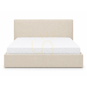Čalouněná postel SEMPLICE s úložným prostorem – 180 × 200 – GAVA 03 BEIGE Nova Nook small 5