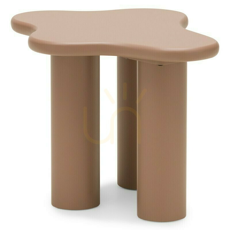 Pohled Konferenční stolek CHIC 60 cm, zaoblené tvary, barva mocha od Nova Nook Konferenční stolek CHIC 60 cm, zaoblené tvary, barva mocha od Nova Nook