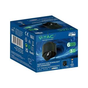 V-TAC LED CREE – naklápěcí svítidlo pro povrchovou montáž, 18 W, CRI 90+, CCT, IP44, bílá, VT-110018CCT, 1350 lm, 6letá záruka small 3